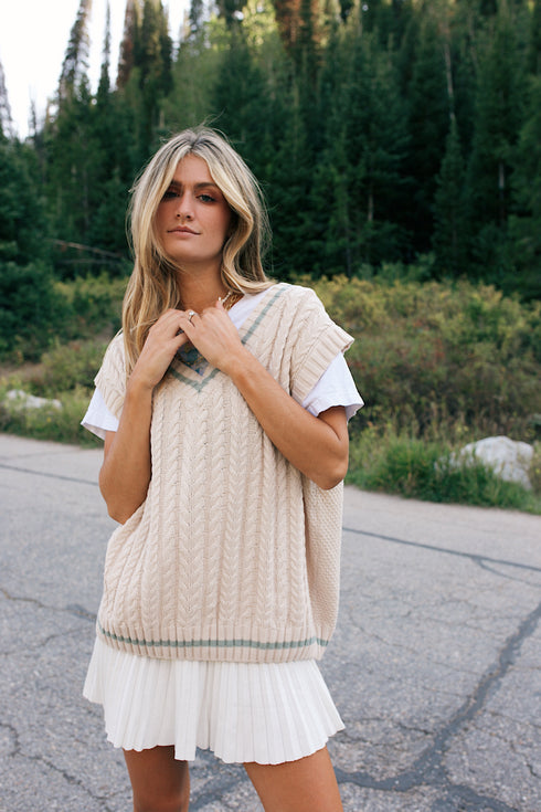 Cloud Nine Knit Vest *RESTOCKED*